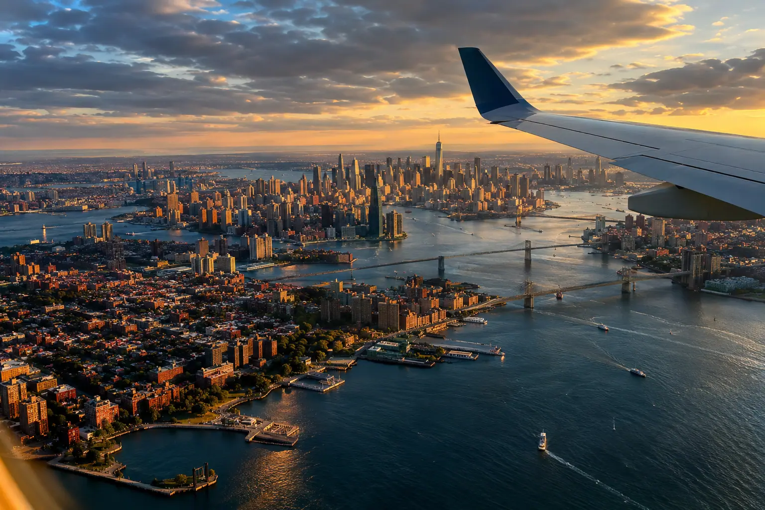 Boston from the air