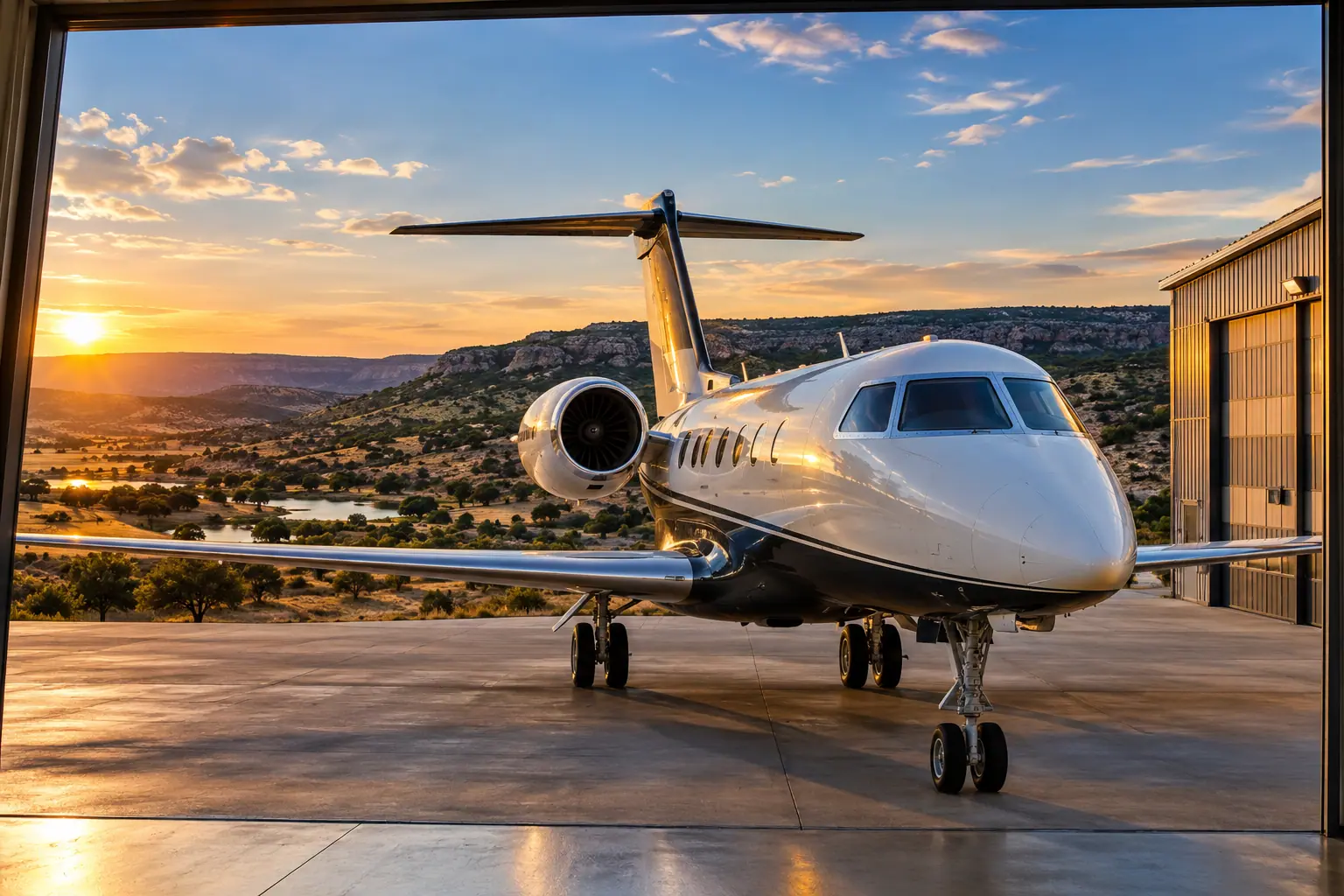 Ramp at Nighthawks Nest Airport