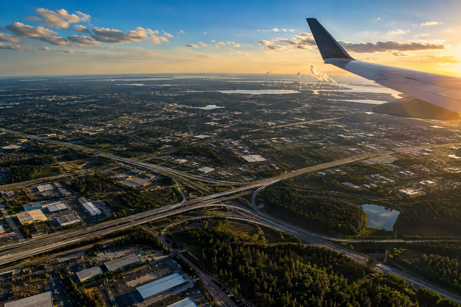 Houston from the air